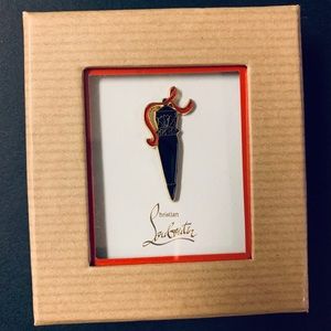 Christian Louboutin- brand new Hol18 collector pin